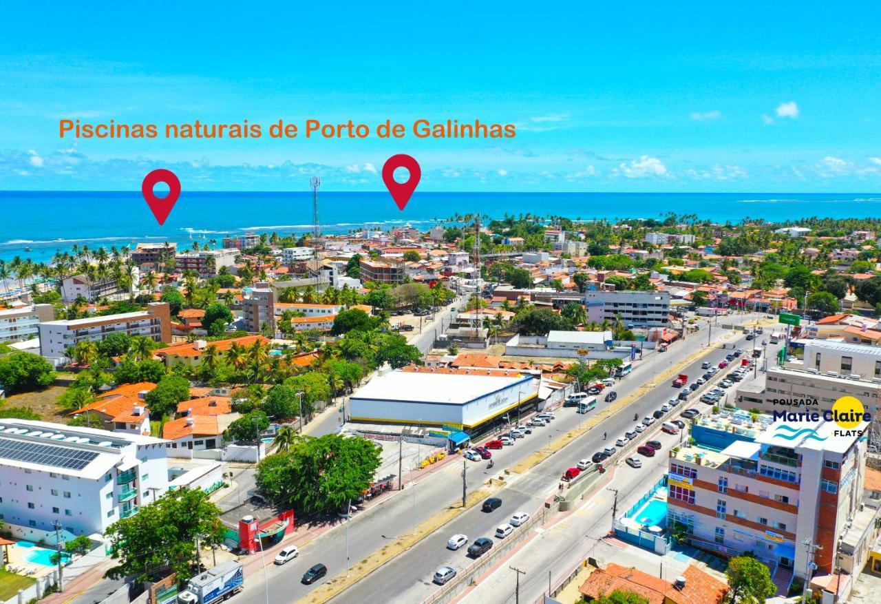 Pousada Marie Claire Flats Pôrto das Galinhas Exterior foto